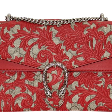 gucci dionysus arabesque bag|gucci tiger head handbags.